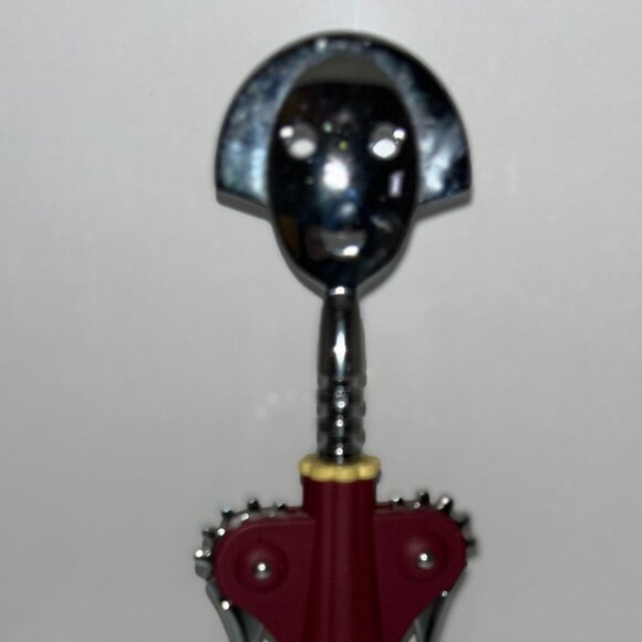 Alessi Anna G. Corkscrew, Made inItaly, Maroon - Picture 1 of 6